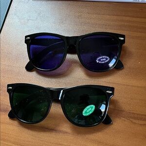 Stylish Black Sunglasses Set